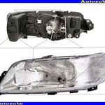 PEUGEOT 306 2 1997.05-1999.05 Fényszóró bal (H7/H7) (motor nélkül) {DEPO} /RENDEL... fotó