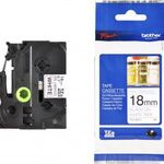 Feliratozó szalag, nem laminált Brother TZe-N241 Szalagszín: Fehér Szövegszín: Fekete 18 mm 8 m fotó