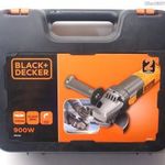 Vadonatúj bontatlan Black & Decker BEG220K-QS 900W 125mm sarokcsiszoló kofferrel fotó