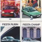 Ford Fiesta 1993 prospektus - 4 db fotó