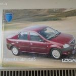 DACIA LOGAN KEZELÉSI KÖNYV! fotó