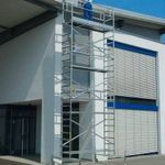 MUNK Günzburger Steigtechnik 155945 Guruló állvány Szerelés szerszám nélkül Munkamagasság (max.): ... fotó