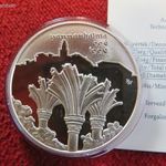 PANNONHALMA 1000 FORINT 1995 EZÜST: 31, 46g/925 PP, nagyon enyhe oxidfolt fotó