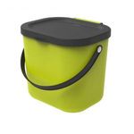 Fedeles hulladékrendszerező kosár / lime, 6 literes fotó