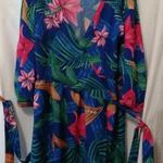 2 XL-es női hálóköntös, pongyola, strandruha, fürdő köpeny fotó