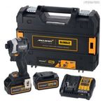 18V/2x5Ah XR McLaren F1 Team Ütvefúró-csavarozó akkuval, töltővel TSTAK kofferben (DeWALT DCF85MP... fotó