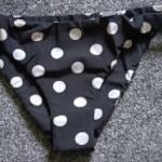 Cobey by Calzedonia fehér pöttyös bikini alsó kb.XS/S oldalt megkötős nézz be kedvező árak fotó