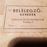 Belégző keverék ampullák fotó