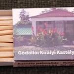 Gödöllői királyi kastély - reklám gyufa (L) fotó