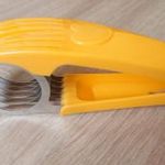 Virsli banán vágó gyors szeletelő aprító konyhai kézi eszköz fotó