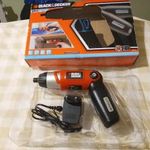 BLACK&DECKER AKKUMULÁTOROS CSAVARBEHAJTÓ ÉS KIHAJTÓ fotó