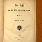 1873 Verne Gyula: 80 nap alatt a föld körül ELSŐ MAGYARORSZÁGON MEGJELENT KIADÁS fotó