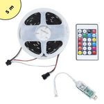 5 méteres RGB-LED TV világítás USB csatlakozóval fotó