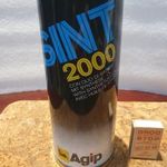 Retro bontatlan Agip SINT 2000 SAE 10w/50 HD motorolaj nagyon szép állapotban Áfor szocreál fotó