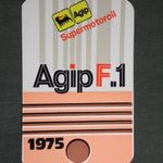 Kártyanaptár, ÁFOR, Agip, benzinkút, motor olaj, 1975 (1) fotó