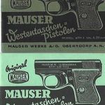 Ritka mauser wtp 2 6, 35 alkatrész fotó