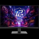 ASROCK 27" PG27QRT1B 16: 9 QHD VA Ívelt Gaming Monitor - Fekete (PG27QRT1B) fotó