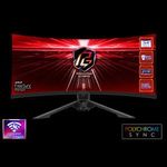 ASRock 34" PG34WQ15R3A Ívelt Gaming Monitor - Bontott termék! fotó