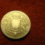Firenze ezüst 50 centesimi 1860 fotó