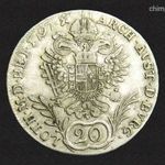1797 E (Gyulafehérvár) II. Ferenc ezüst 20 krajcár! Szép állapotban! Patina! Ritka! KM# 2139 fotó