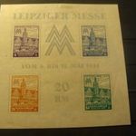Nyugat-Sachsen használatlan* blokk 1946 /**kat.ár minimum 220.-euro / /leírás/ fotó