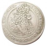 Magyarország, I. Lipót 1 tallér 1693 KB VF+, 28.32g fotó