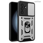 Samsung Galaxy A56 (SM-A566), OTT! Camshield Armor telefontok, Műanyag, Szilikon betétes, Ütésáll... fotó