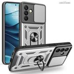 Samsung Galaxy A26 5G (SM-A266), OTT! Camshield Armor telefontok, Műanyag, Szilikon betétes, Ütés... fotó