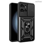 Motorola Edge 50 5G, OTT! Camshield Armor telefontok, Műanyag, Szilikon betétes, Kameravédelem, B... fotó