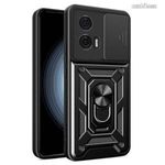 Motorola Edge 50 Fusion 5G, OTT! Camshield Armor telefontok, Műanyag, Szilikon betétes, Ütésálló, ... fotó
