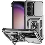 Samsung Galaxy S25, OTT! Camshield Armor telefontok, Műanyag, Szilikon betétes, Kameravédelem, Be... fotó