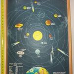 Vosztok rakéta magyar játék Retro régi pöckölős flipper 40X55cm 1963 Kézműipari Vállalat Terméke fotó
