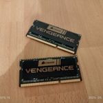 2x4gb ddr3 corsair vengance laptop ram fotó