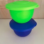 Új Tupperware Új Hullám Mini Tál 2 x 550 ml neon színek fotó