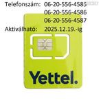 ÚJ!!! 3db Yettel-es (Telenor-os, Pannon-os) normál-micro SIM kártya egymást követő hívószámokkal !!! fotó