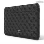 GUESS 4G TRIANGLE Tablet / Laptop univerzális tok / táska - FEKETE - szövet, bársony belső, cipzár... fotó