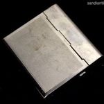 DEKORATÍV RÉGI FÉM CIGARETTÁS DOBOZ DÓZNI NEM MINDENNAPOS KIALAKÍTÁSSAL X fotó