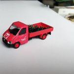 H0 1: 87 Herpa VW LT Pritsche, ponyvával - IAA '99 50 éves a HERPA - Ünnepi kiadás, fenyőfa rakomány fotó