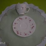 A494. Kávés készlet rózsás, 1 x 6 személyes / 2x6 van belőle fotó