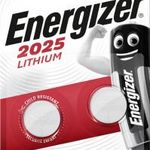 Energizer Gombelem CR 2025 3 V 2 db 163 mAh Lítium CR2025 fotó