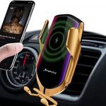 R2 Smart Sensor vezeték nélküli autós töltőtartó, 10 W-os QC/QI automatikus rögzítés, gyorstöltés fotó