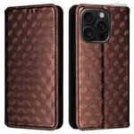 Apple iPhone 16 Pro, Telefontok, Notesz, Asztali tartó, Oldalra nyíló, Bankkártyatartó, 3D rombus... fotó