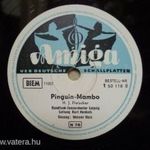 RÉGI AMIGA GRAMOFON LEMEZ PINGUIN MAMBO RUNDFUNK fotó