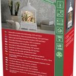 Konstsmide 4396-200 LED-es lámpás Télapók madarakkal Melegfehér LED Fehér vízzel töltve, időzítőv... fotó