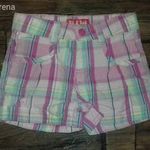 lila kockás short, 86-92 fotó