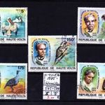 N122 Felső-Volta /Burkina Faso/ 1975. Madarak - Dr. Albert Schweitzer FS 3.00 EUR fotó