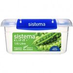 Sistema 881650 KLIP IT PLUS Műanyag ételtároló 1, 15L - Kék (881650) fotó