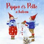 Pippa és Pelle a hóban fotó