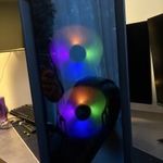 Gamer számítógépem monitorral fotó