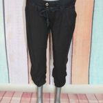 Fekete színű halász nadrág. Van zsebe, textil öve. L/XL. fotó